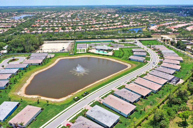 Tamarindo Naples Florida aerial view