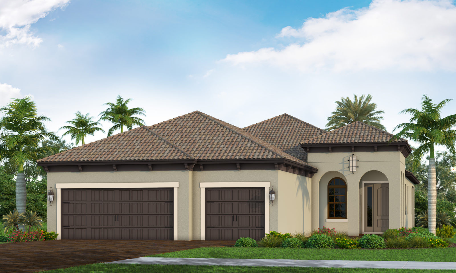 Bright Meadow
 floor plan at Skysail, Naples, Florida