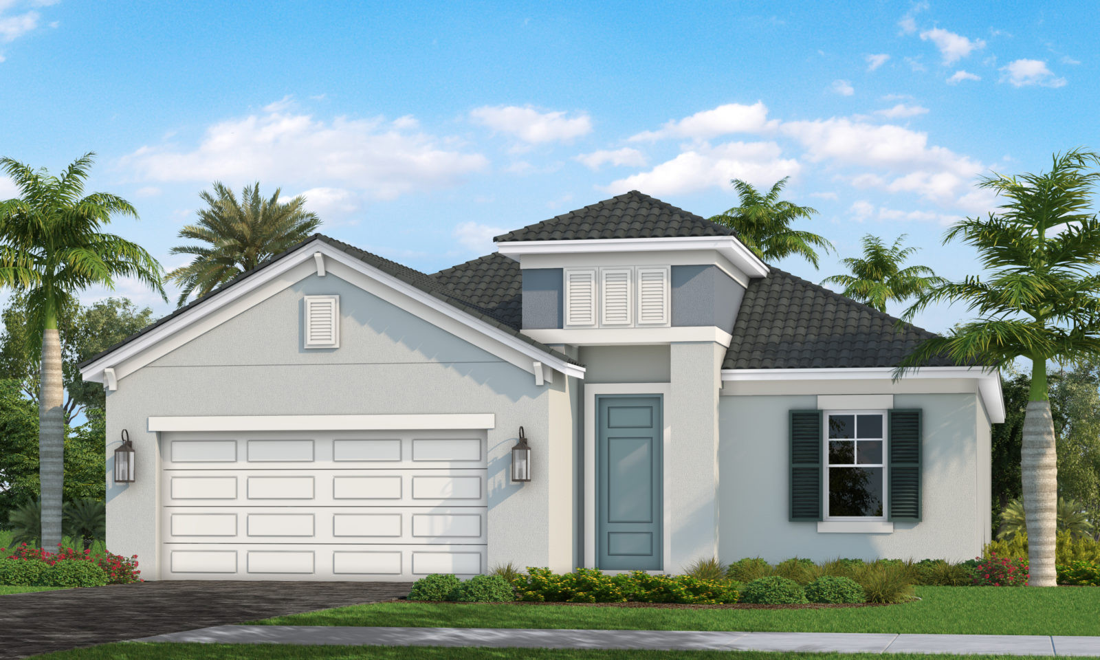 Fresh Spring
 floor plan at Skysail, Naples, Florida