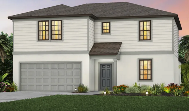 Wakefield floor plan at ENCLAVES AT EAGLE LANDING, North Fort Myers, Florida