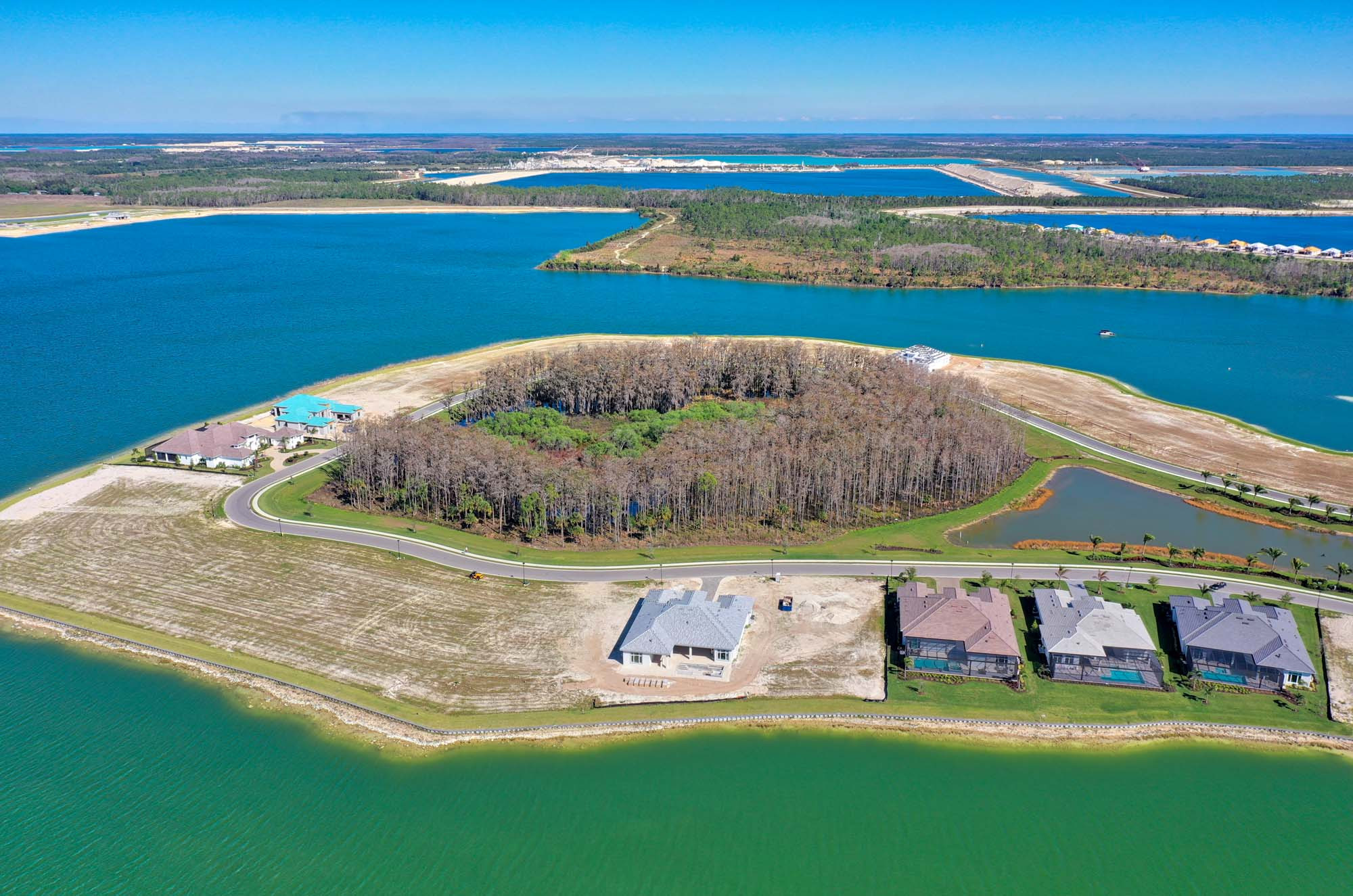 WILDBLUE, Fort Myers, Florida,  image description: WildBlue Lake Estero FL