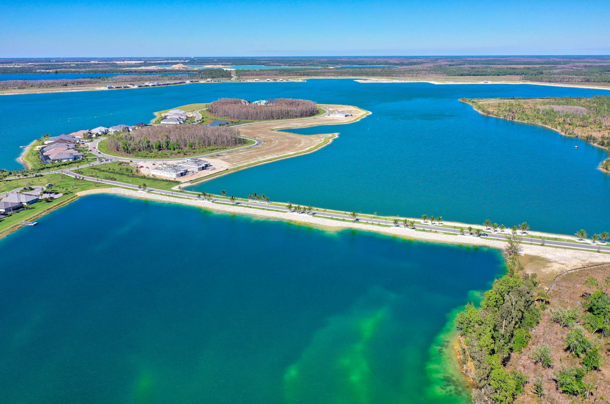 WILDBLUE, Fort Myers, Florida,  image description: WildBlue Lake Estero FL