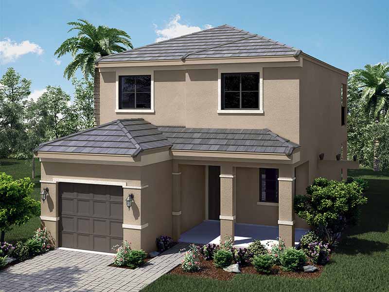 Model B-1 floor plan at NATURA AT BONITA FAIRWAYS, Bonita Springs, Florida