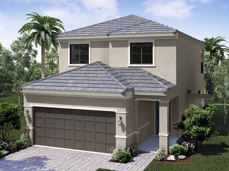 Model B-2 floor plan at NATURA AT BONITA FAIRWAYS, Bonita Springs, Florida