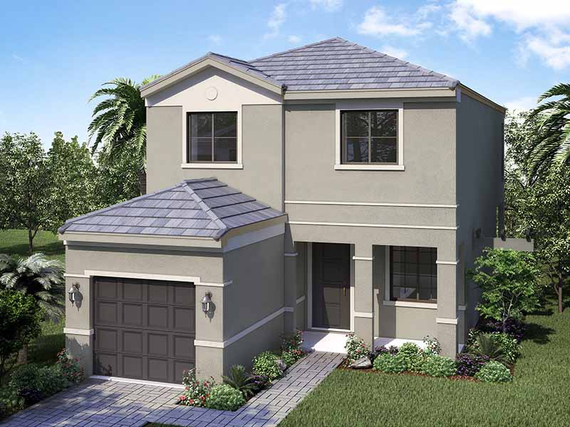 Model C floor plan at NATURA AT BONITA FAIRWAYS, Bonita Springs, Florida