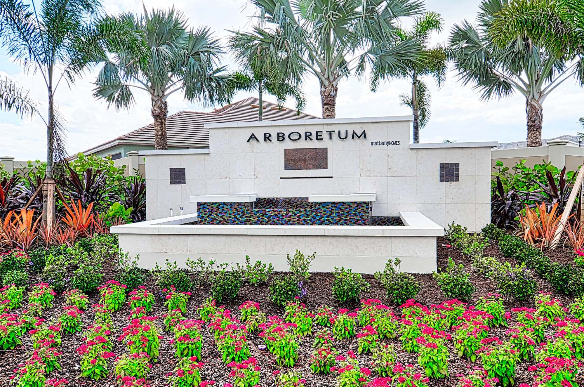 ARBORETUM, Naples, Florida,  image description: Arboretum - Naples FL  Entrance