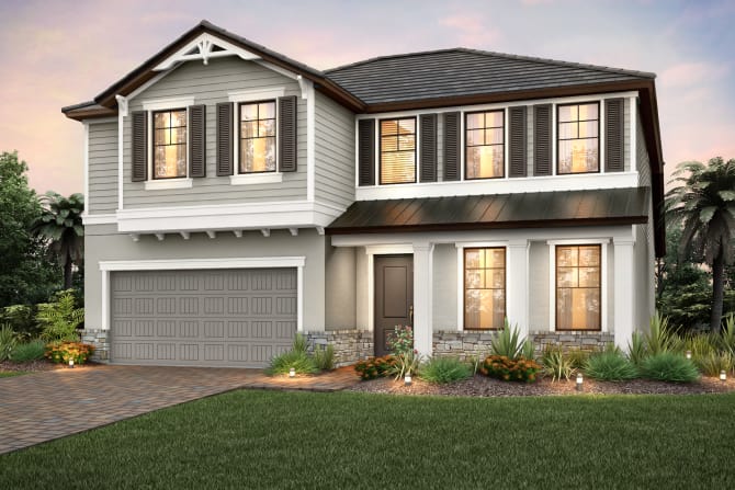Citrus Grove floor plan at EAGLE RESERVE, Fort Myers, Florida