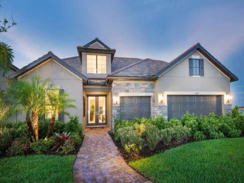 Stonewater floor plan at Wild Blue, Fort Myers, Florida