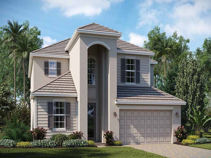 Monte Carlo floor plan at Castalina, Fort Myers, Florida