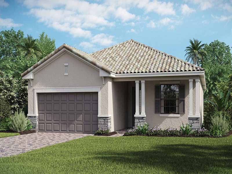 Venice floor plan at Raffia Preserve, Naples, Florida