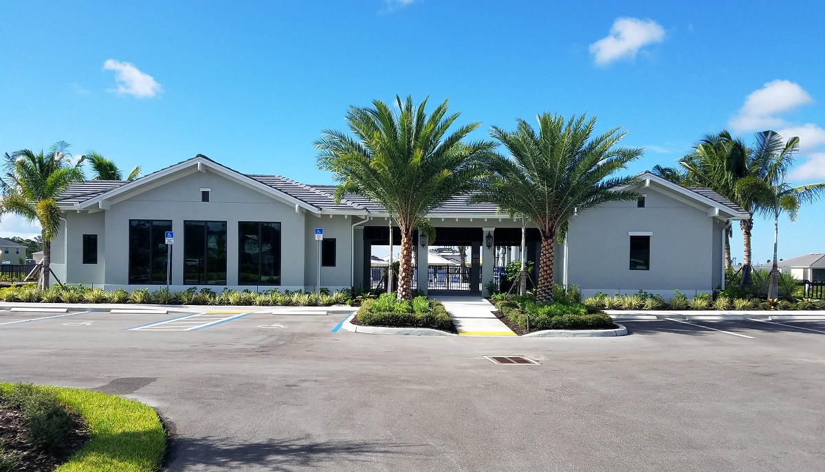 CASTALINA, Fort Myers, Florida,  image description: Clubhouse at Castalina in Fort Myers Florida 
