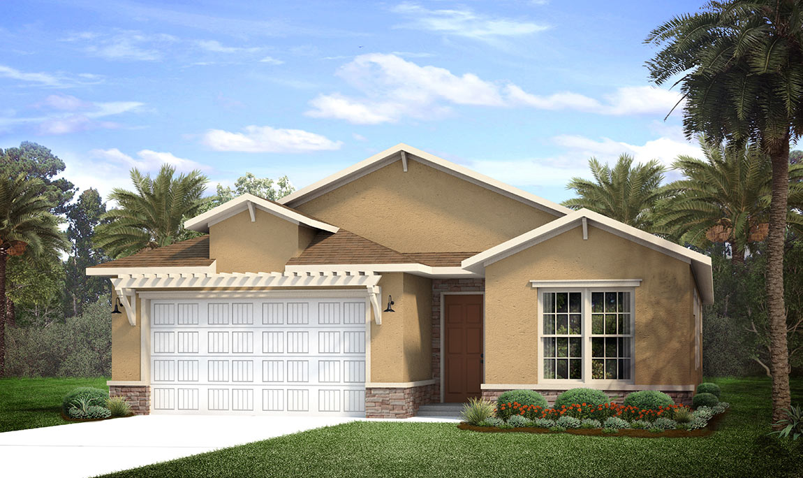 Ashbury floor plan at Seasons, Bonita Springs, Florida