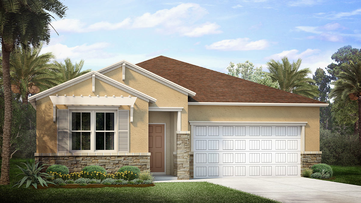 Clifton floor plan at Seasons, Bonita Springs, Florida