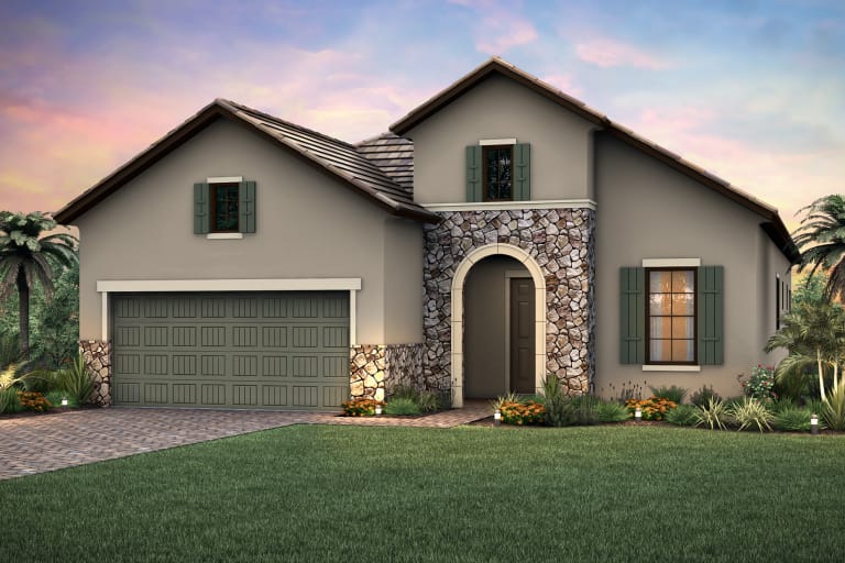 Martin Ray  floor plan at Amaranda , Naples, Florida
