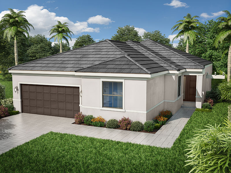 Model F floor plan at NATURA AT BONITA FAIRWAYS, Bonita Springs, Florida